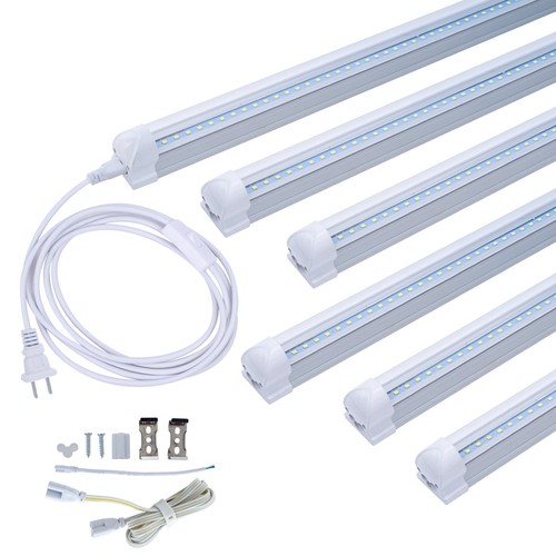 6pack 4ft led shop - 6pack, light